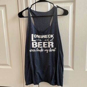 Large Graphic Tee
Long Neck Ice Cold Beer Never Broke My Heart
Luke Combs